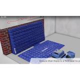 4m x 0.5m Drymatic Wall Mat (13' x 20") - DBKUSA.com